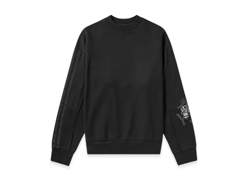 Y-3 Yohji Skull Crew Sweatshirt "Black"