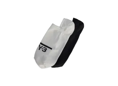 Y-3 2PP INVI Socks "Black/White"