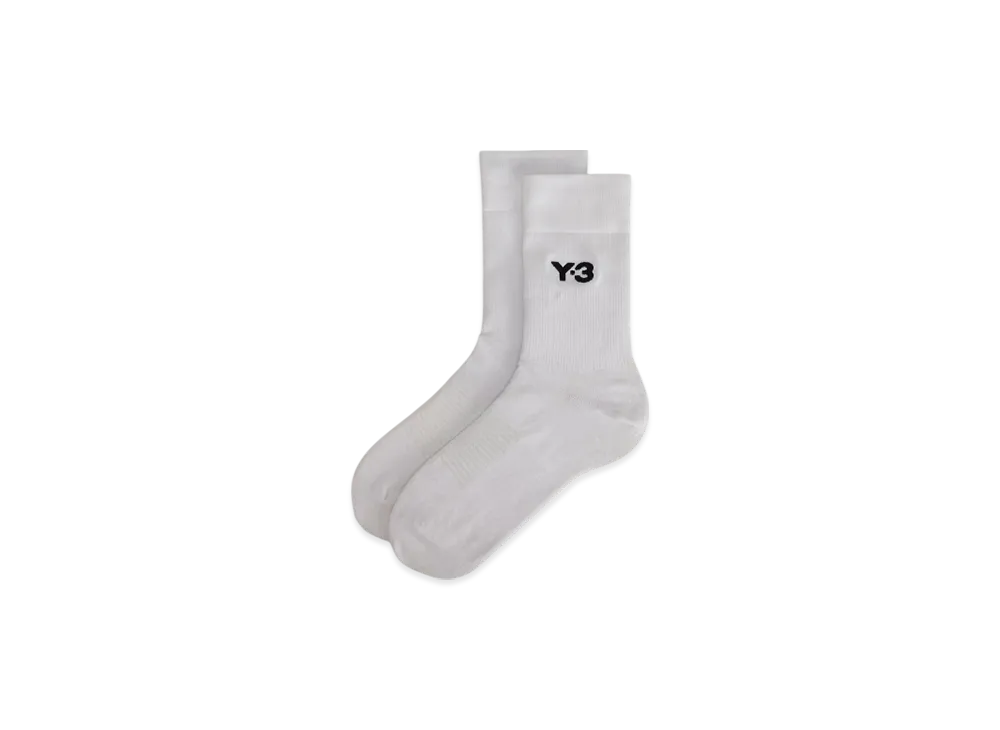 Y-3 CL Sock HI "White"
