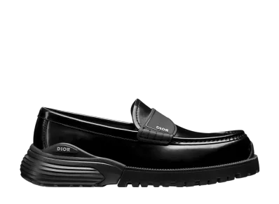 Dior Combat Loafer Polished Calfskin "Black"