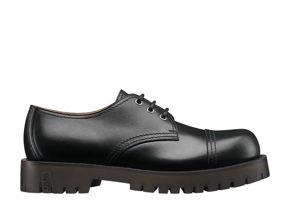 Dior Explorer 3 Derby Shoe Smooth Calfskin "Black"