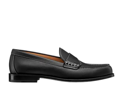 Dior Granville Loafer Grained Calfskin "Black"