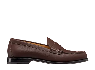 Dior Granville Loafer Grained Calfskin "Brown"