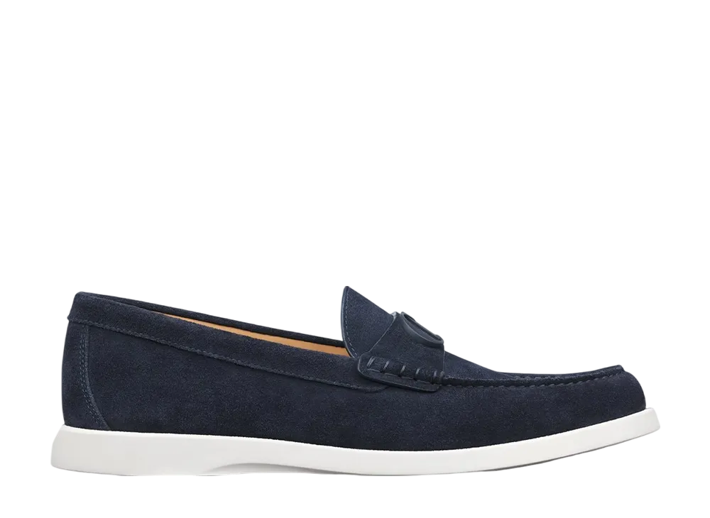 ディオール グランヴィル ローファー スウェード "ネイビーブルー"