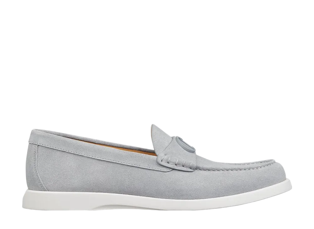 ディオール グランヴィル ローファー スウェード "グレー"