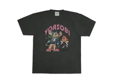 YOASOBI vaultroom Mサイズ チャコール 限定】YOASOBI×vaultroom Tシャツ Mサイズ チャコール 限定