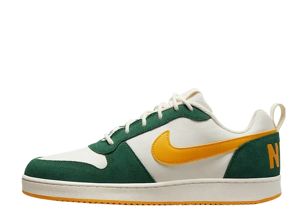 ナイキ コートボロー ロー プレミアム "セイル/ゴージグリーン/イエローオークル"