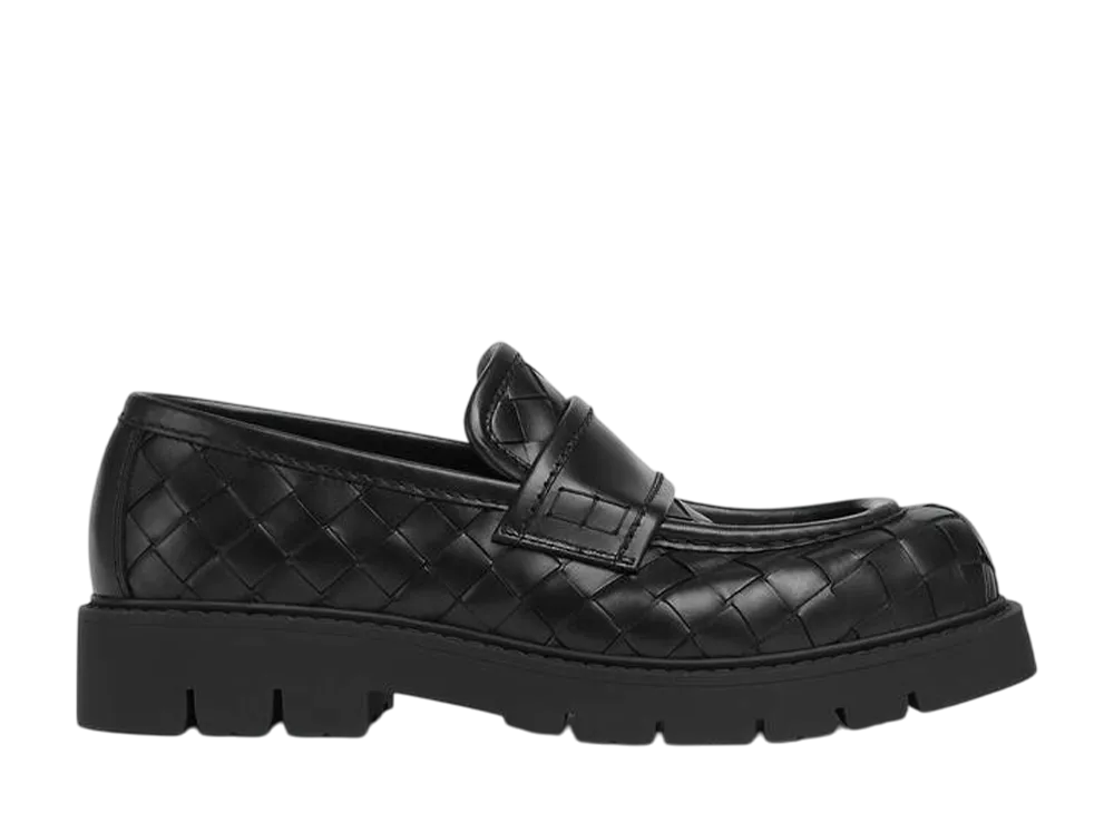 ボッテガヴェネタ ハドック ローファー "ブラック"