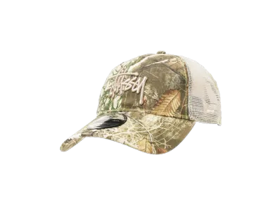 Stussy New Era 9Twenty Basic Trucker "Real Tree Edge"