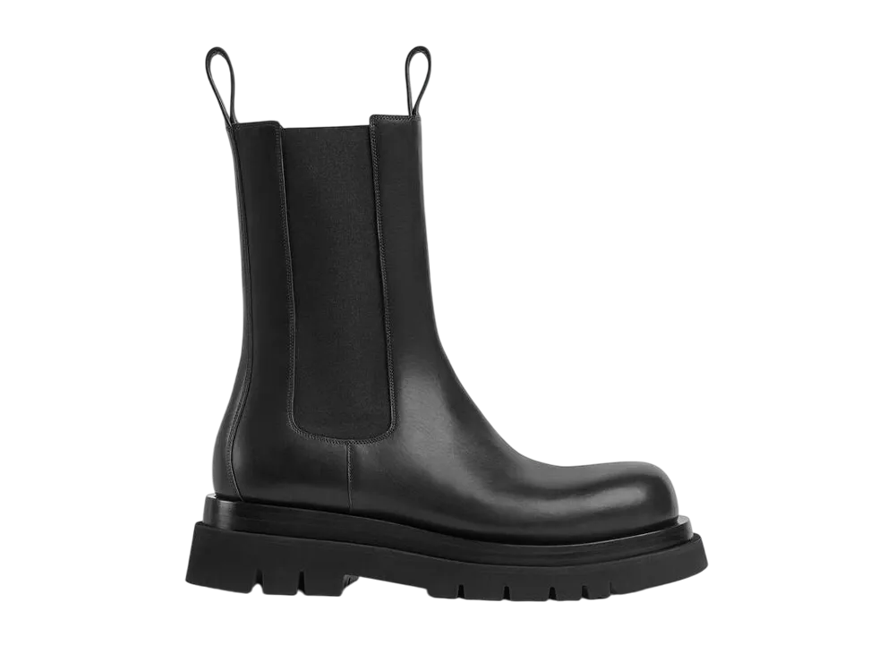 ボッテガヴェネタ ラグ チェルシーブーツ "ネロ"