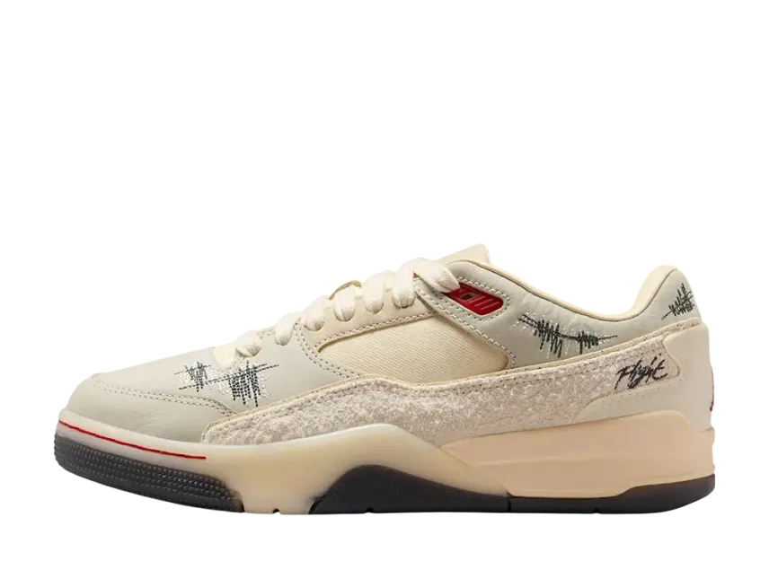 フーディサイズウォー × ナイキ ウィメンズ ジョーダン フライトコート "モスリン"