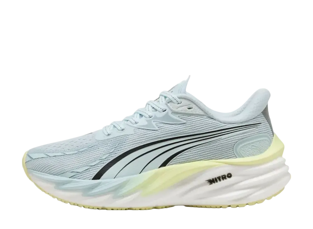 プーマ ウィメンズ ヴェロシティ ニトロ4 "シーグラス/ゴールドムーン"