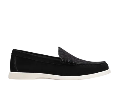 Dior Granville Loafer Suede Dior Oblique Jacquard "Black/White"