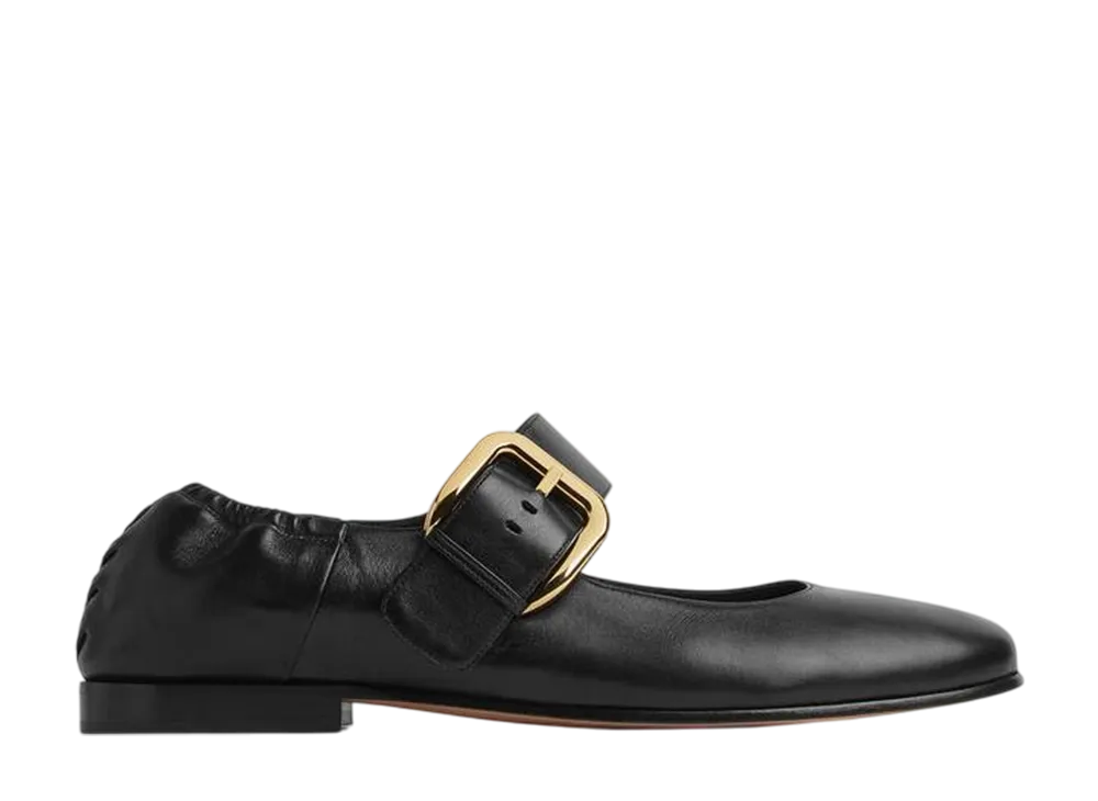 Bottega Veneta Women's Astaire Maryjane Ballerina "Black"