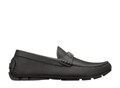 Dior Odeon Loafer Grained Calfskin "Black"