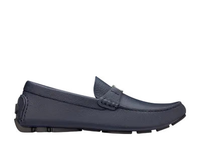 Dior Odeon Loafer Grained Calfskin "Navy Blue"