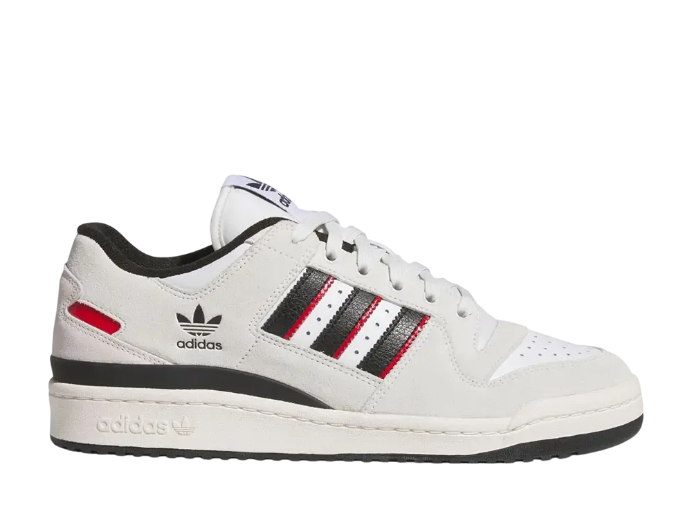 adidas Forum 84 Low ADV "Crystal White/Core Black/Better Scarlet"