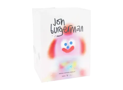 POP MART "MEGA COLLECTIONS" SPACE MOLLY 400% Jon Burgerman