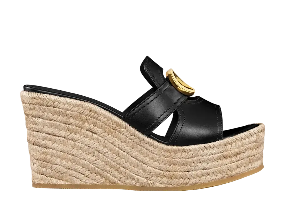 Dior Women's 30 Montaigne Wedge Slide Calfskin 
