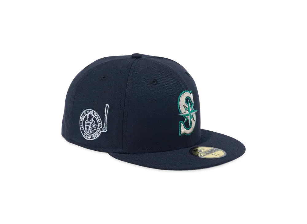 NEW ERA 59Fifty Hall of Fame 2025 Ichiro Suzuki Seattle Mariners Side Patch "Navy"