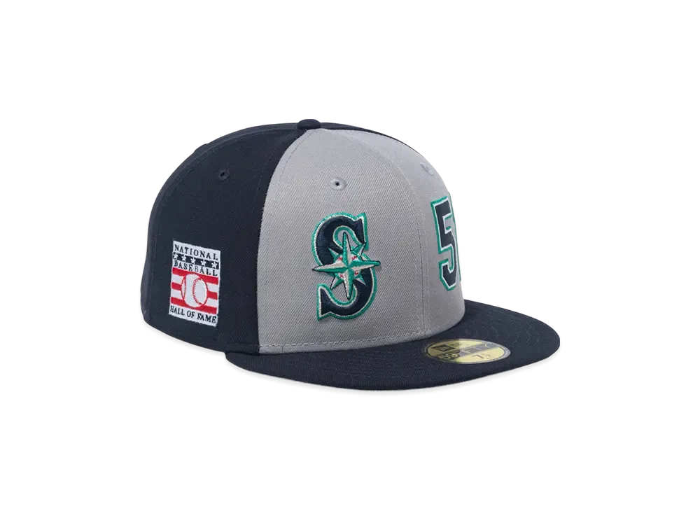 NEW ERA 59Fifty Hall of Fame 2025 Ichiro Suzuki Seattle Mariners "Grey/Navy"