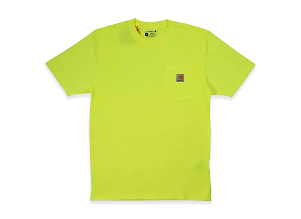 Carhartt Loose Fit Heavyweight Short-Sleeve Pocket T-Shirt "Bright Lime"