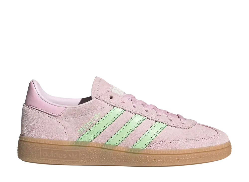 アディダスオリジナルス ウィメンズ ハンドボール スペツィアル "オールモストピンク/セミグリーンスパーク/クリアピンク"