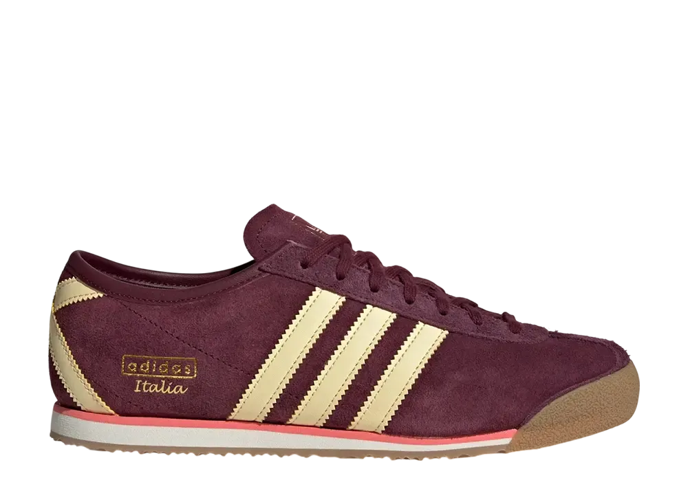 adidas Women's Italia 70s "Maroon/Almost Yellow/Gold Metallic"