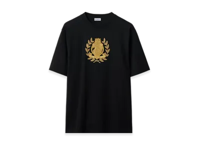 Burberry B Crest Cotton T-shirt "Black"