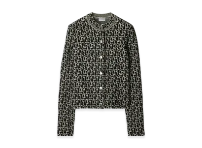 Burberry B Charm Wool Blend Jacket "Black"