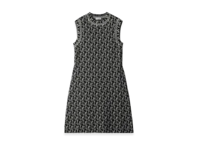 Burberry B Charm Wool Blend Dress "Black"