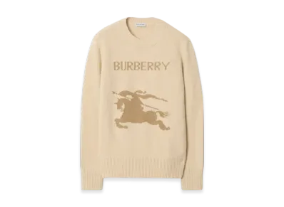 Burberry EKD Wool Cashmere Sweater "Nutmeg"