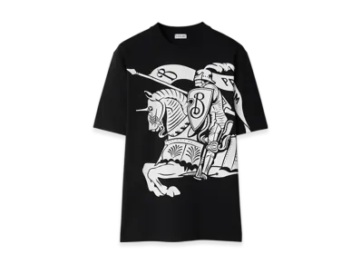 Burberry EKD Cotton T-shirt "Black"