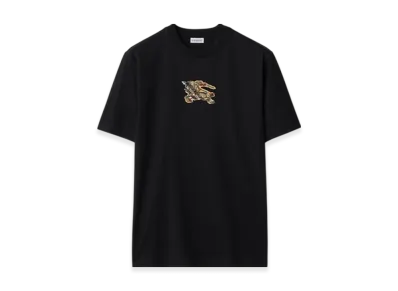 Burberry EKD Check Cotton T-shirt "Black"