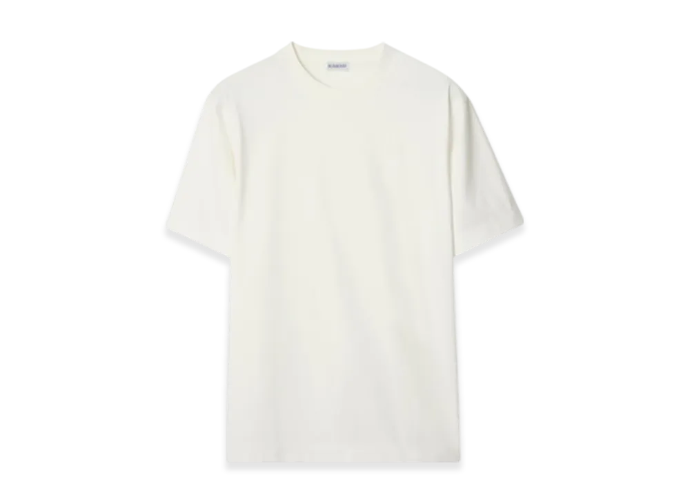 Burberry EKD Badge Cotton T-shirt "Chalk"