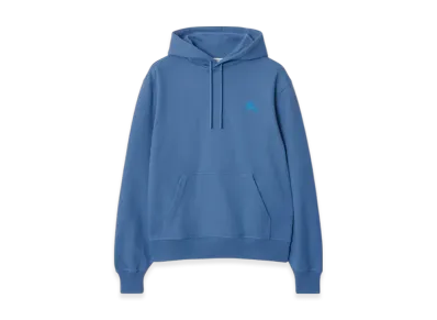 Burberry EKD Badge Cotton Hoodie "Pool"