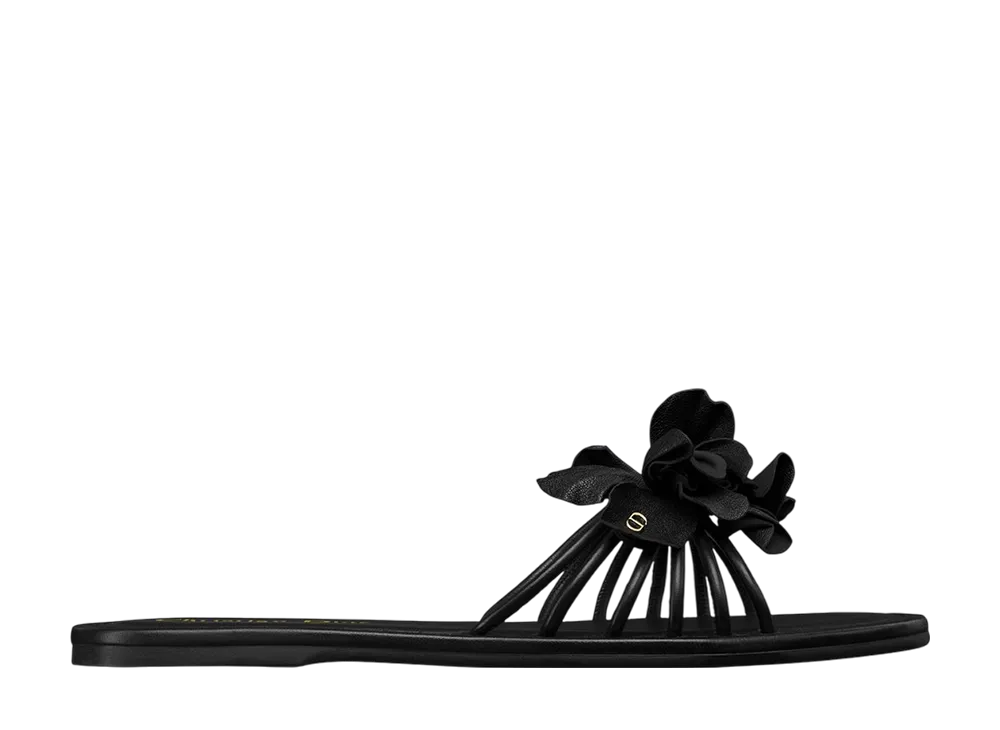 Dior Women's Blossom Slide Lambskin "Black"