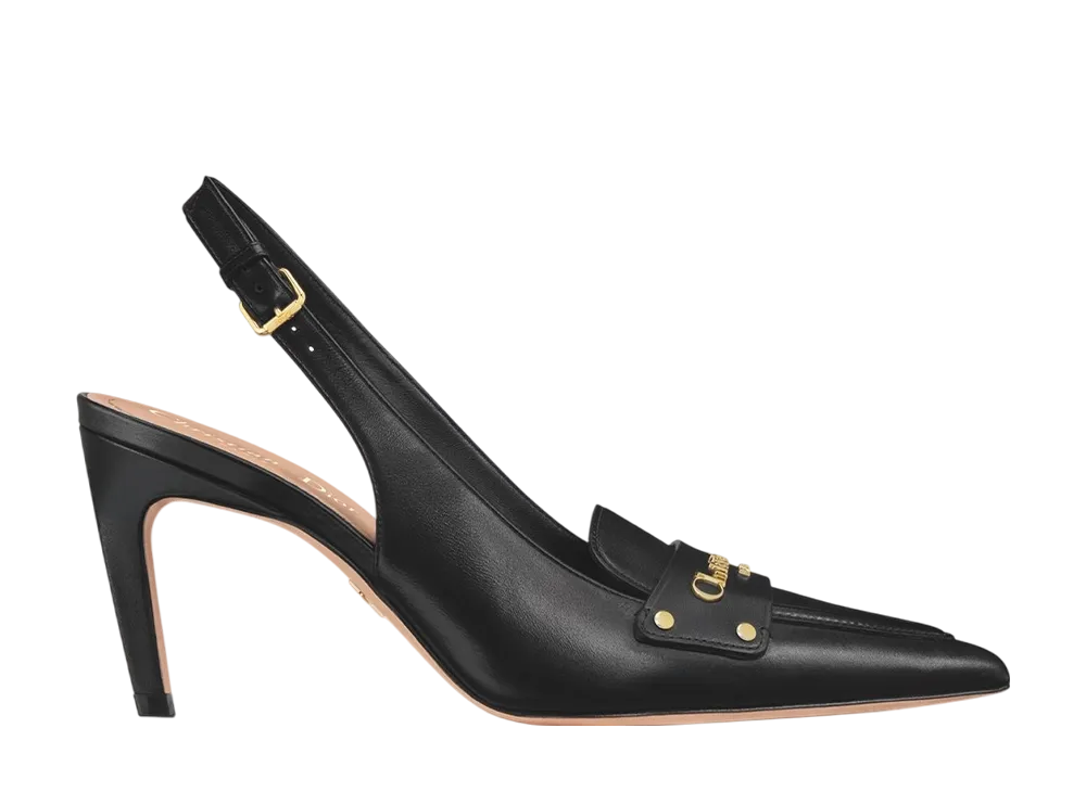 Dior Women's Boy Slingback Pumps Calfskin 