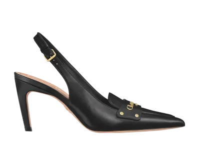 Dior Women's Boy Slingback Pumps Calfskin "Black"