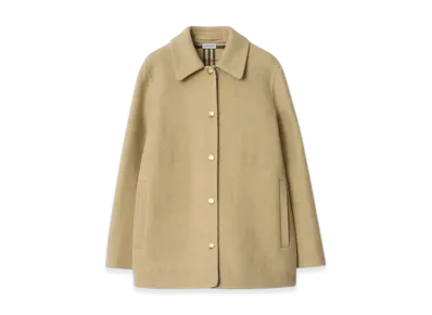 Burberry Wool Overshirt "Sand"