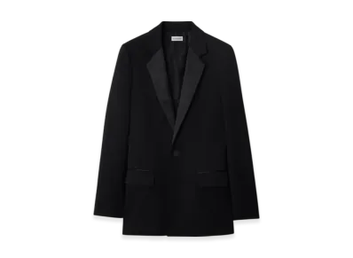 Burberry Wool Tuxedo Jacket "Black"