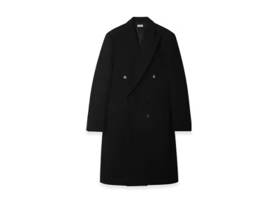 Burberry Wool Tailored Coat "Black"