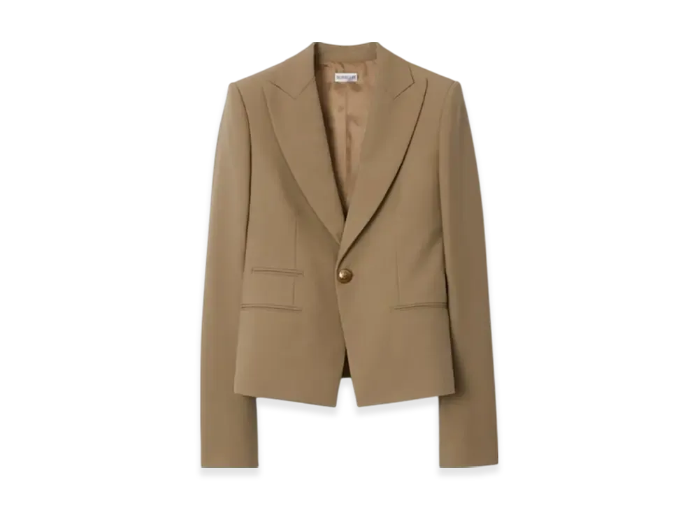Burberry Wool Tailored Jacket "Puddle"