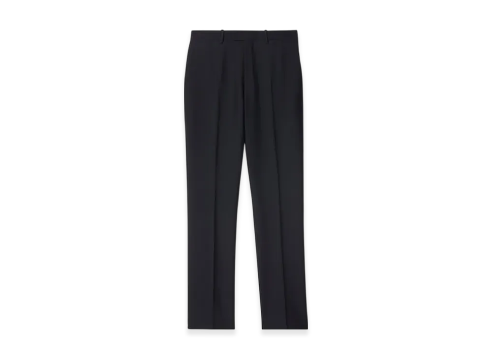 Burberry Wool Tailored Trousers "Navy"