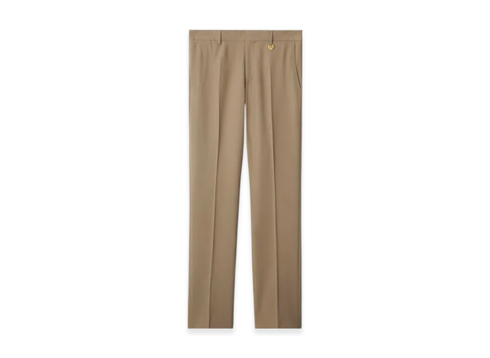 Burberry Wool Tailored Trousers "Puddle"