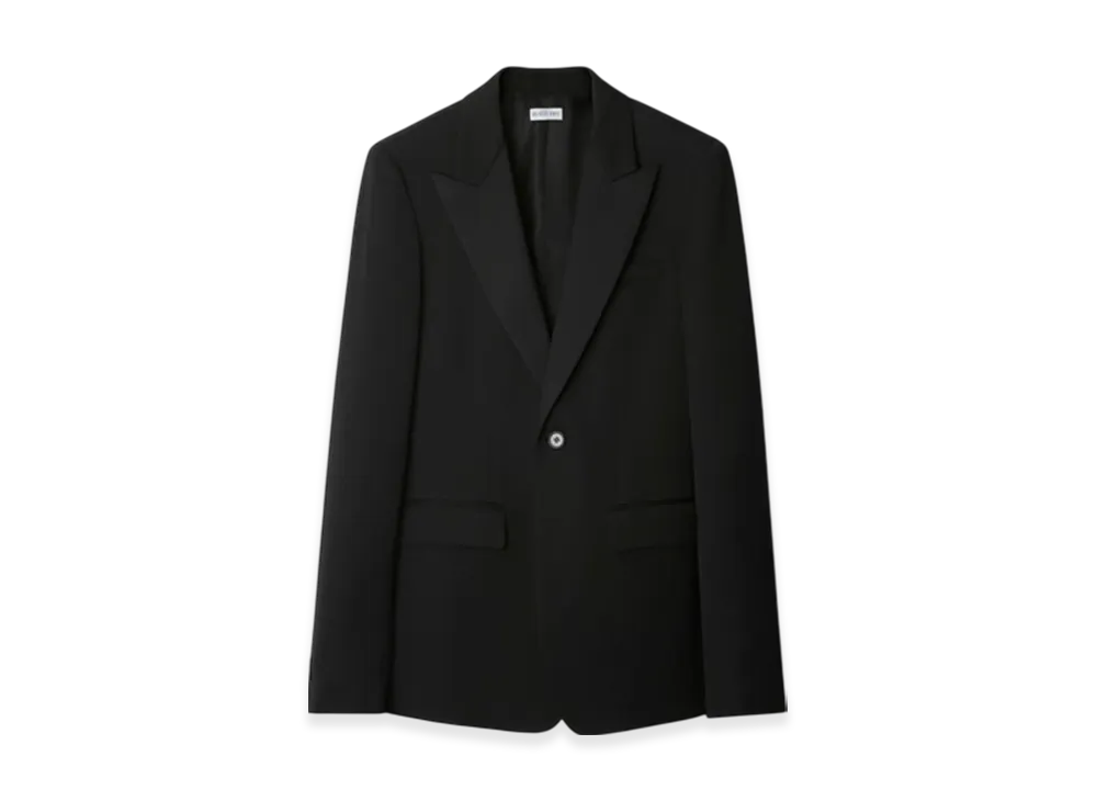 Burberry Wool Tuxedo Jacket "Black"
