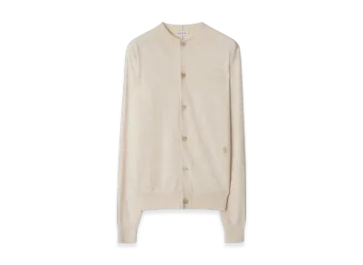 Burberry Wool Cardigan "Nutmeg"