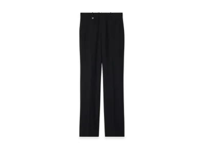 Burberry Wool Mohair Tailored Trousers "Black"