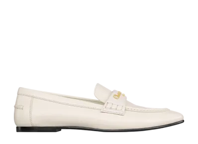 Dior Women's Boy Loafer Calfskin "White"