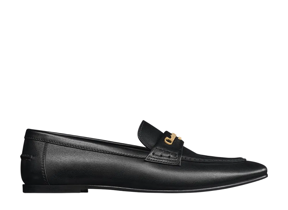 Dior Women's Boy Loafer Calfskin "Black"